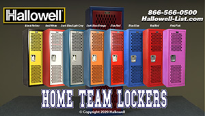 Hallowell Home Team Lockers